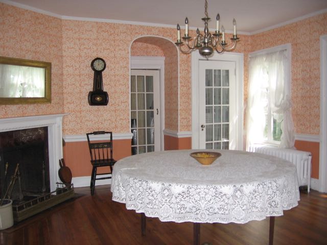 The Mead House dining room